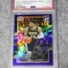 2017-18 Jamal Murray #39 Panini Donruss Optic Purple Prizm PSA 9 MINT - front