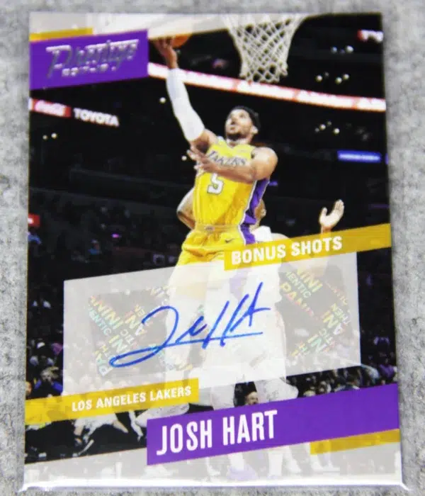 2017-18 Josh Hart #59 Panini Prestige Bonus Shots Signatures - front