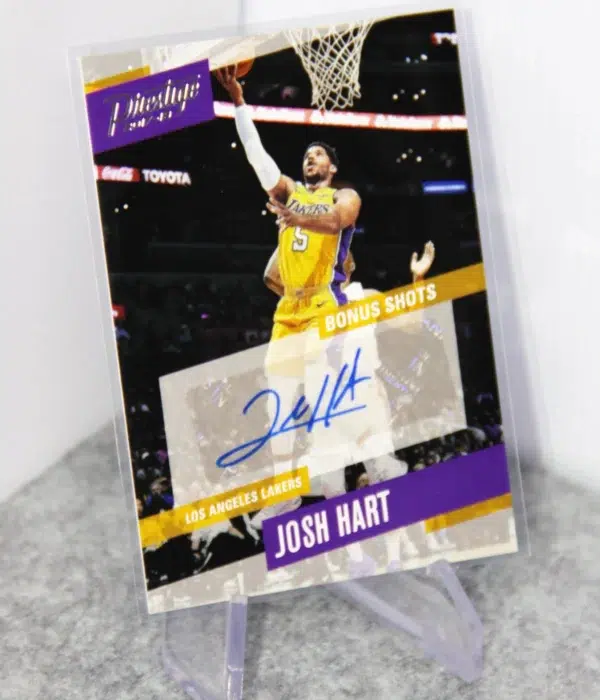 2017-18 Josh Hart #59 Panini Prestige Bonus Shots Signatures - stand
