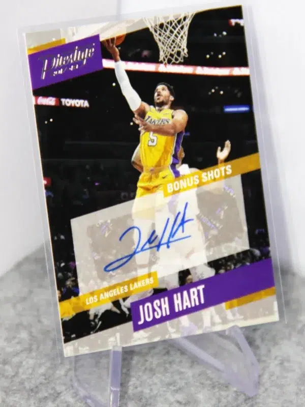 2017-18 Josh Hart #59 Panini Prestige Bonus Shots Signatures - stand