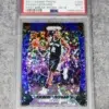 2017-18 Kawhi Leonard #293 Panini Prizm Fast Break Blue Prizm SN#123 PSA 9 MT - front