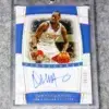 2019-20 Danny Manning #S-DMG Panini National Treasures Signatures Gold SN#9 - front