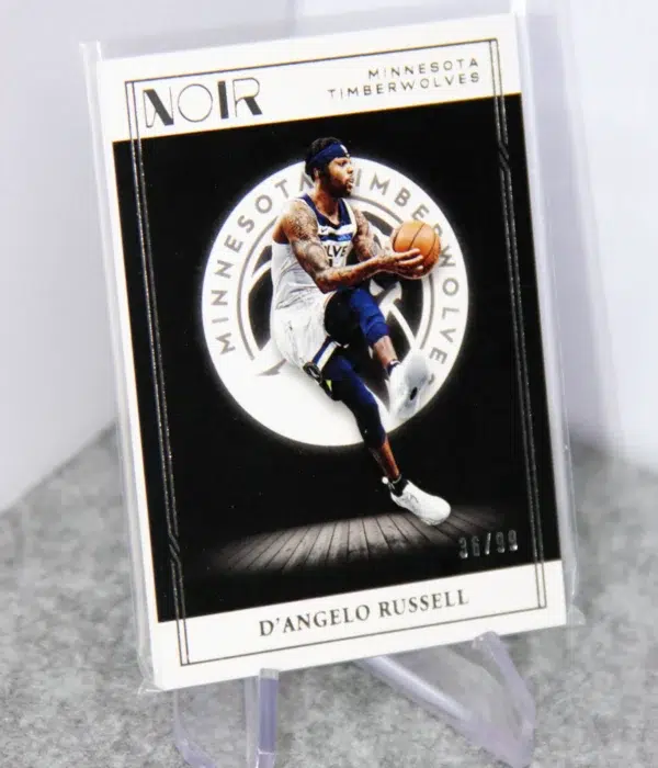 2020-21 D'Angelo Russell #31 Panini Noir Association Edition SN#36 - stand
