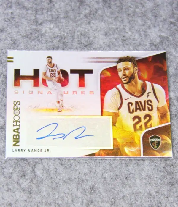 2020-21 Larry Nance Jr. #HS-LNJ Panini NBA Hoops Hot Signatures - front