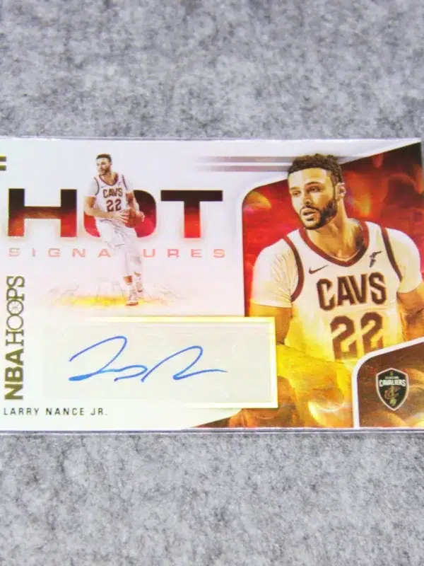 2020-21 Larry Nance Jr. #HS-LNJ Panini NBA Hoops Hot Signatures - front