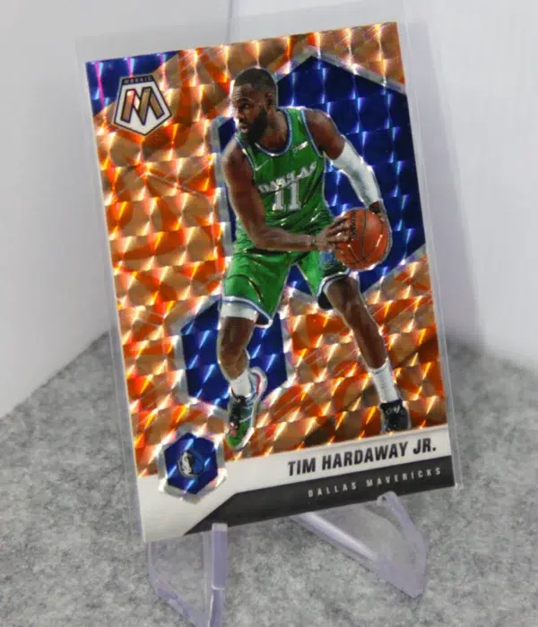 2020-21 Tim Hardaway Jr #130 Panini Mosaic Reactive Orange Prizm - stand