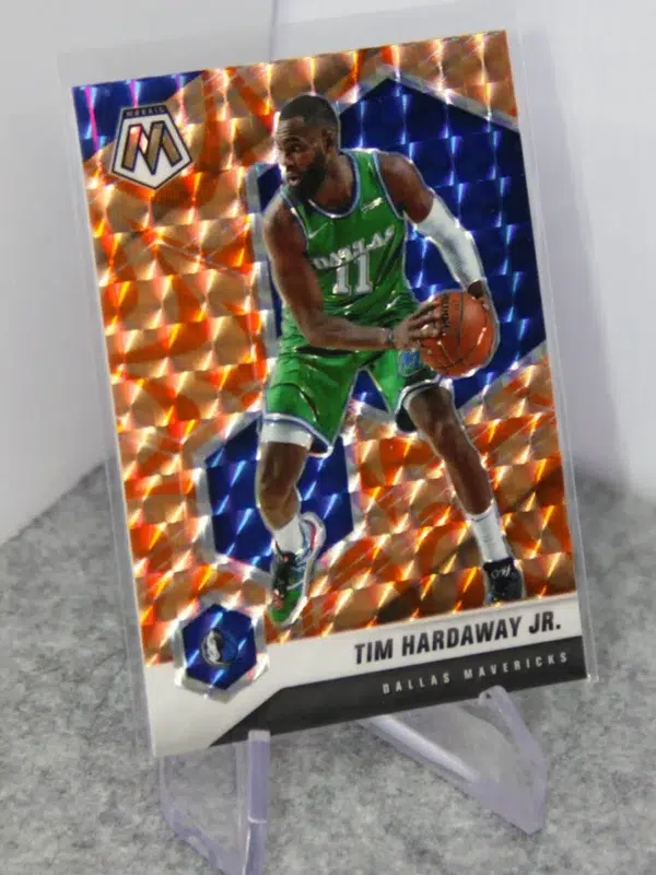 2020-21 Tim Hardaway Jr #130 Panini Mosaic Reactive Orange Prizm - stand