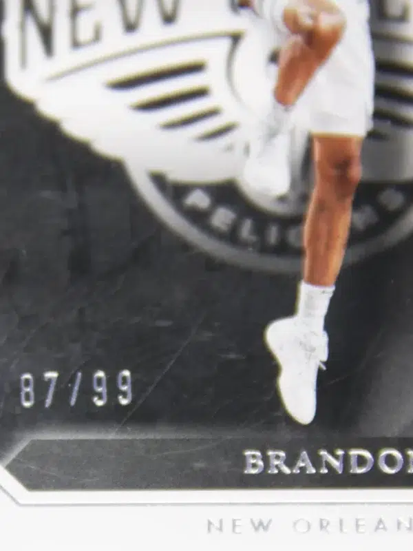 2022-23 Brandon Ingram #45 Panini Noir Association Edition SN#87 - detail