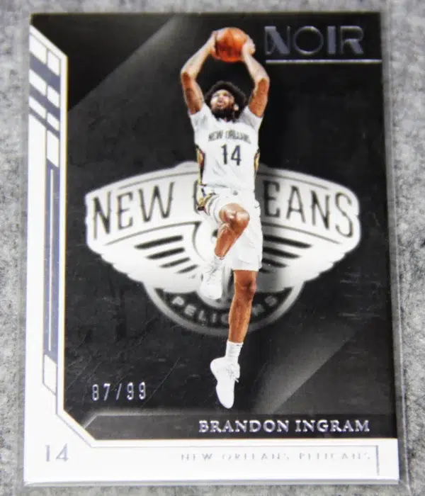 2022-23 Brandon Ingram #45 Panini Noir Association Edition SN#87 - front