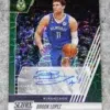 2022-23 Brook Lopez #SPS-BLZ Panini Chronicles Score Signatures Jade - front