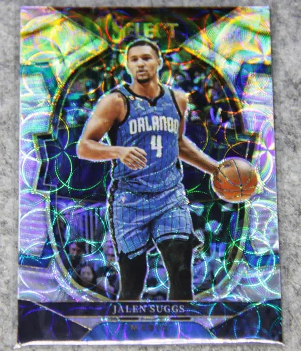 2022-23 Jalen Suggs #3 Panini Select Concourse Silver Prizm - front