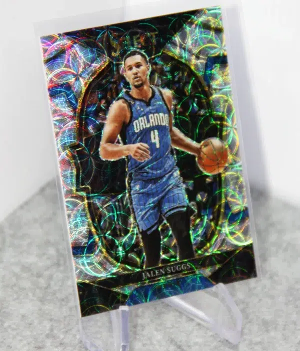 2022-23 Jalen Suggs #3 Panini Select Concourse Silver Prizm - stand