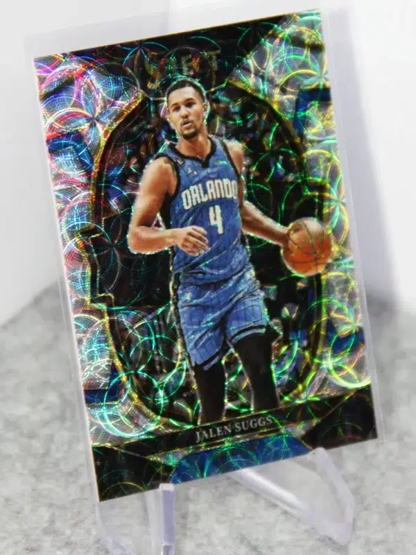 2022-23 Jalen Suggs #3 Panini Select Concourse Silver Prizm - stand