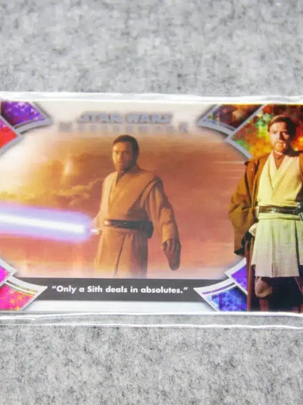 2022 Obi-Wan Kenobi #OB1-2 Topps Star Wars Masterwork Quote Only Sith Deal Absolutes SN#231 - front