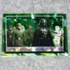 2023 Corridors of the Imperial Destroyer #206 Topps Star Wars Chrome Sapphire Return Of The Jedi Green Refractor SN#31 - front