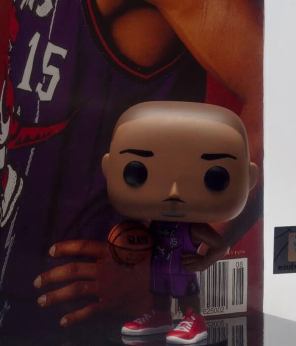 FunkoPop NBA Vince Carter detail