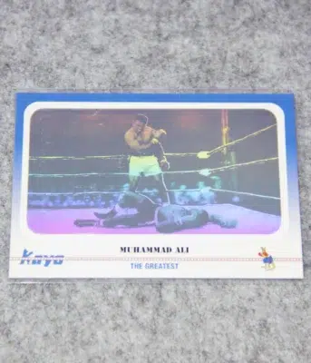 1991 Muhammad Ali #235 Kayo Sonny Liston on Canvas after Knock-Down - front