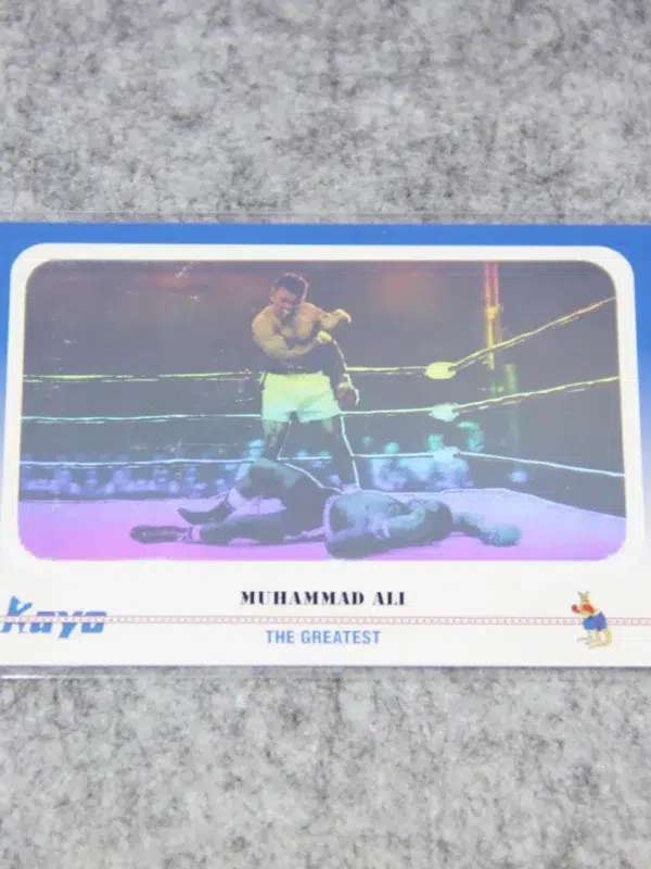 1991 Muhammad Ali #235 Kayo Sonny Liston on Canvas after Knock-Down - front