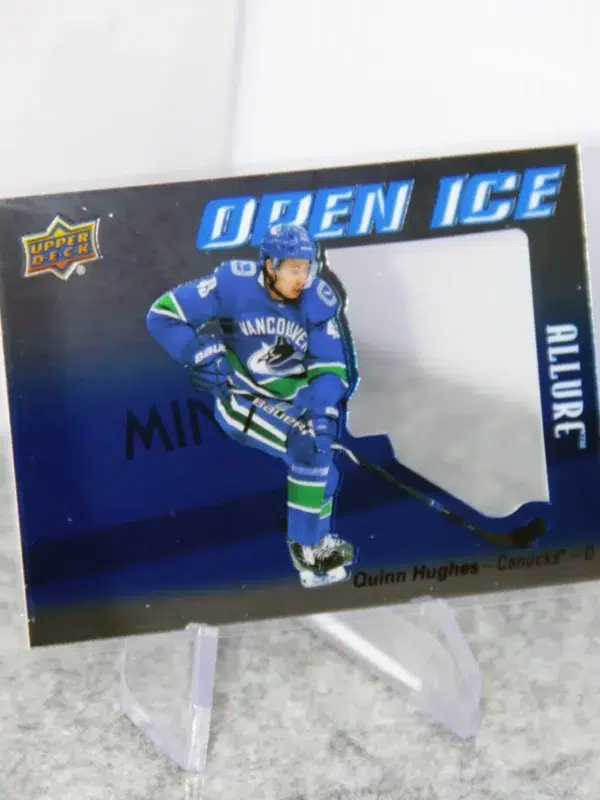 2019-20 Quinn Hughes #OI-QH Upper Deck Allure Open Ice RC - stand
