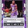 2020 Shai Gilgeous-Alexander #39 Panini Contenders Draft Picks Conference Ticket SN#59 - front