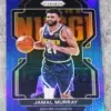 2021-22 Jamal Murray #102 Panini Prizm Blue Prizm SN#75 - front