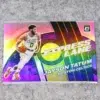2021-22 Jayson Tatum #23 Panini Donruss Optic Express Lane Purple Holo Prizm - front