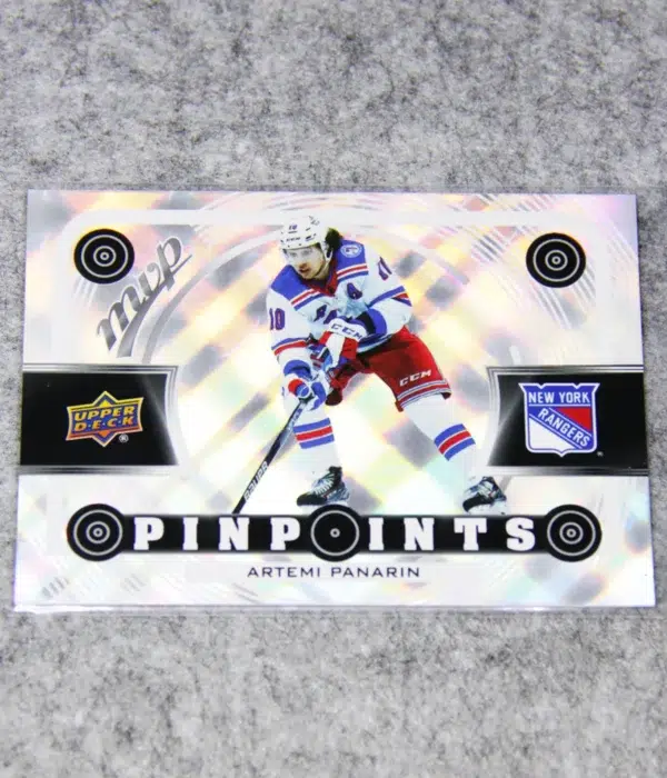 2022-23 Artemi Panarin #PP-6 Upper Deck MVP PinPoints - front
