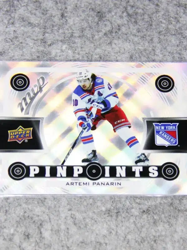2022-23 Artemi Panarin #PP-6 Upper Deck MVP PinPoints - front
