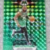 2022-23 Jaylen Brown #9 Panini Mosaic Green Prizm Parallel - front