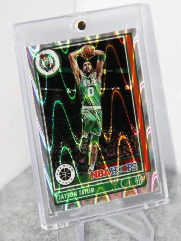 2022-23 Jayson Tatum #571 Panini Chronicles Hoops Premium Stock Swirl Prizm /25