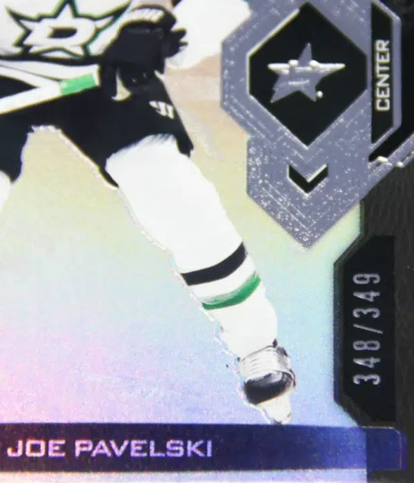 2022-23 Joe Pavelski #BDB-JP Upper Deck Black Diamond SN#348 - detail