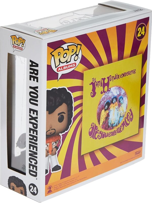 Funko POP! Albums Jimi Hendrix #24 Are You Experienced + Vinyl Figure - back