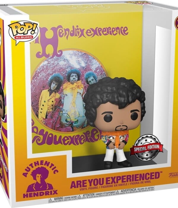 Funko POP! Albums Jimi Hendrix #24 Are You Experienced + Vinyl Figure - front