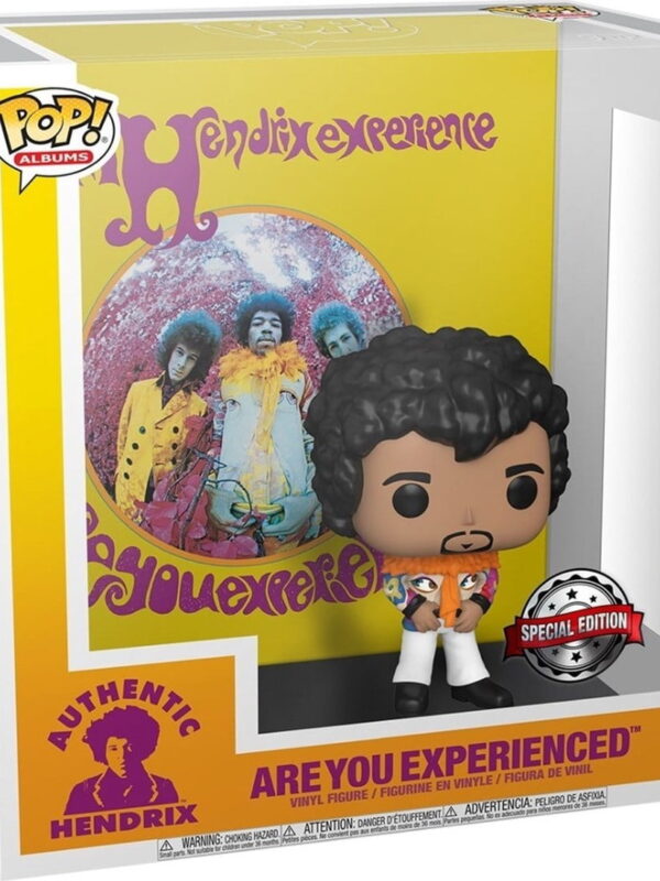 Funko POP! Albums Jimi Hendrix #24 Are You Experienced + Vinyl Figure - front
