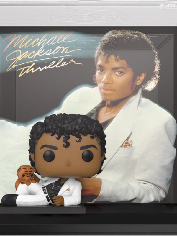 Funko POP! Albums Michael Jackson #33 MJ Thriller + Vinyl Figure - box