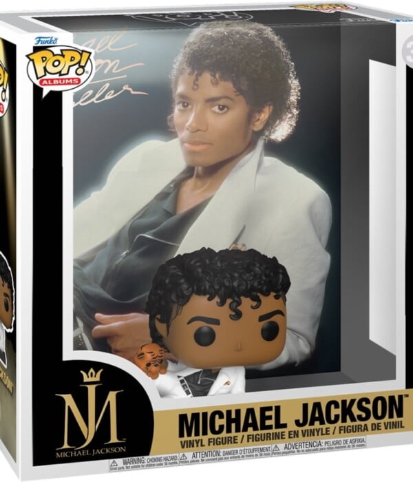 Funko POP! Albums Michael Jackson #33 MJ Thriller + Vinyl Figure - front