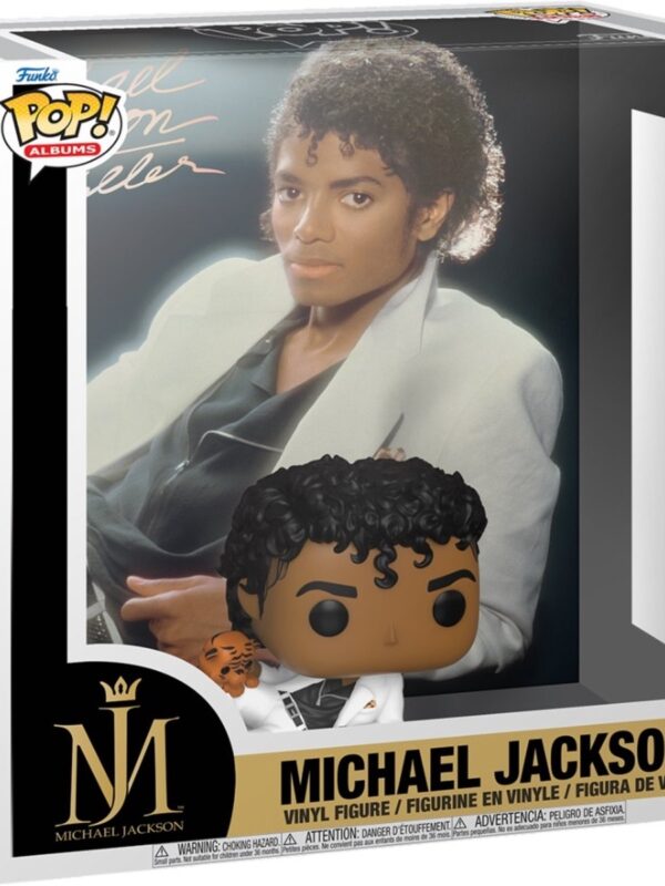 Funko POP! Albums Michael Jackson #33 MJ Thriller + Vinyl Figure - front