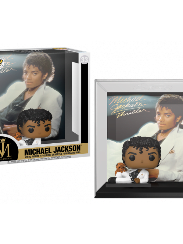 Funko POP! Albums Michael Jackson #33 MJ Thriller + Vinyl Figure - overview