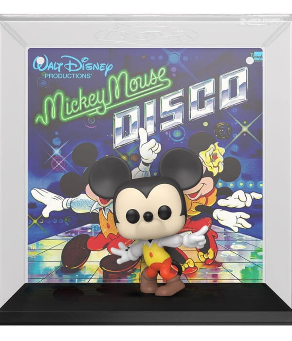 Funko POP! Albums Mickey Mouse #48 Disney 100 Mickey Mouse Disco + Vinyl Figure - box