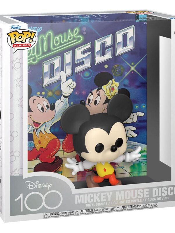 Funko POP! Albums Mickey Mouse #48 Disney 100 Mickey Mouse Disco + Vinyl Figure - front