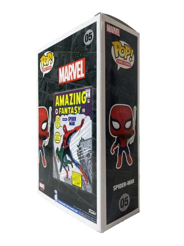 Funko POP! Comic Cover Amazing Spider-Man #05 Marvel + Vinyl Figure - back