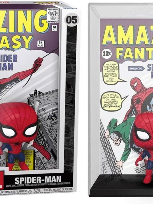 Funko POP! Comic Cover Amazing Spider-Man #05 Marvel + Vinyl Figure - overview