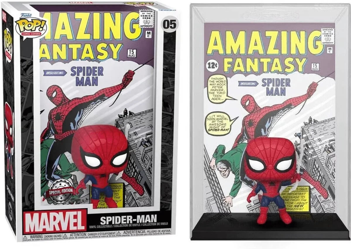 Funko POP! Comic Cover Amazing Spider-Man #05 Marvel + Vinyl Figure