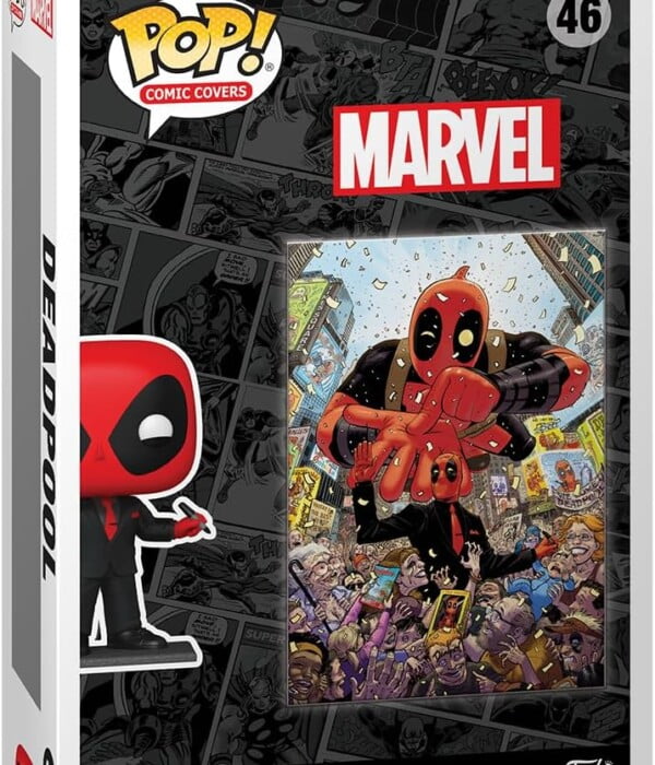 Funko POP! Comic Cover Deadpool #46 Marvel + Vinyl Figure - back