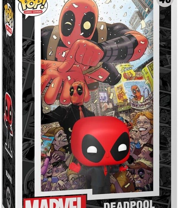 Funko POP! Comic Cover Deadpool #46 Marvel + Vinyl Figure - front