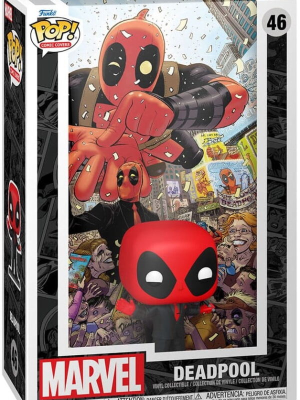 Funko POP! Comic Cover Deadpool #46 Marvel + Vinyl Figure - front