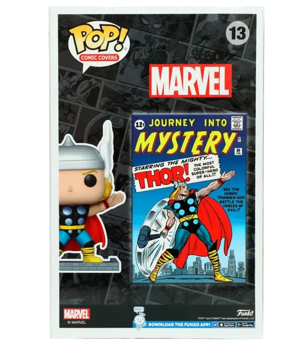 Funko POP! Comic Cover Thor #13 Marvel Journey into Mystery + Vinyl Figure -back