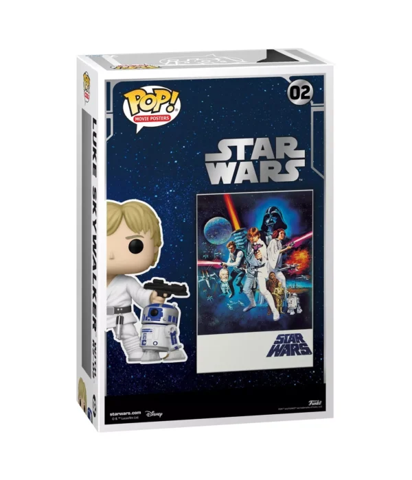 Funko POP! Movie Posters Luke Skywalker & R2-D2 #02 Star Wars - back