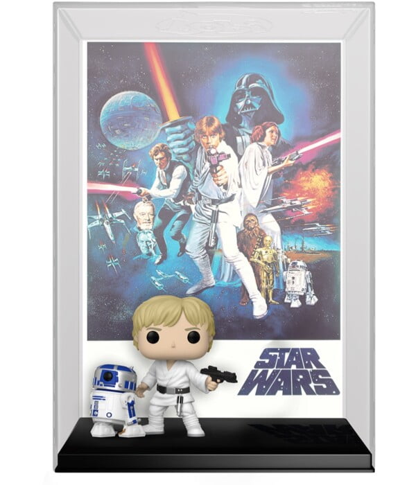 Funko POP! Movie Posters Luke Skywalker & R2-D2 #02 Star Wars - box