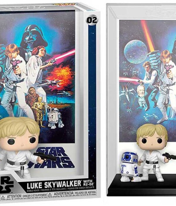 Funko POP! Movie Posters Luke Skywalker & R2-D2 #02 Star Wars - overview